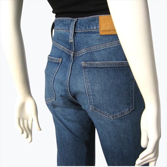 ARITZIA Denim Forum Jeans Yoko High Rise Slim Crop 27 - Picture 7 of 12